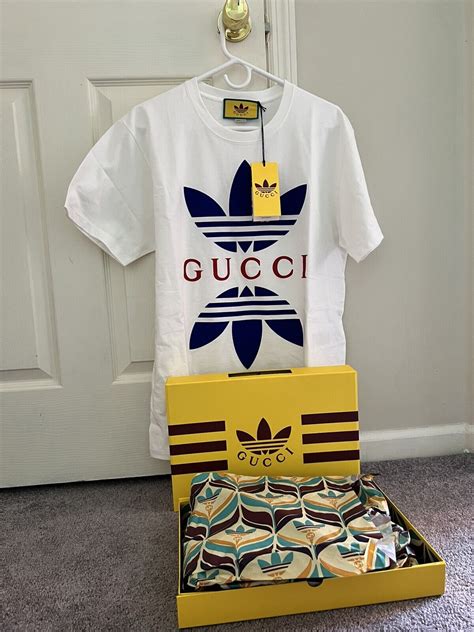 gucci adidas mens shirt|gucci adidas price.